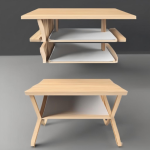 Die perfekte Lösung: Tisch Regal Kombination Klappbar 2 für dein Zuhause!