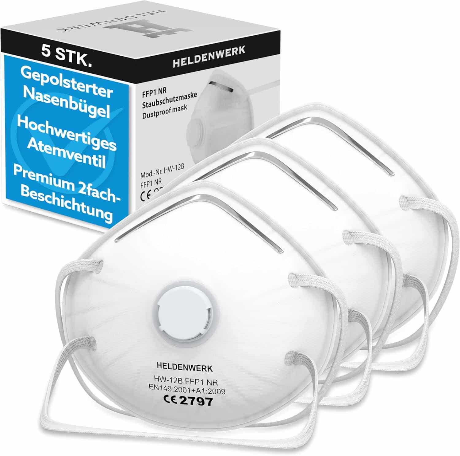 Top 5 Atemschutzmasken für effektiven Staubschutz im Alltag