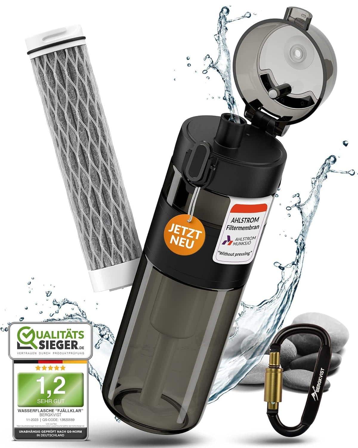 Die besten tragbaren Wasserfilter für Outdoor-Abenteuer