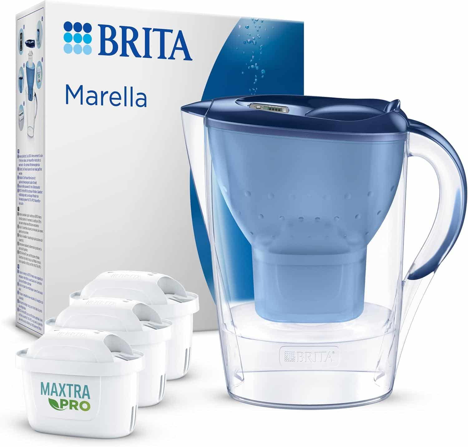 Die besten Wasserfilter: Brita Marella und Amazon Basics im Test