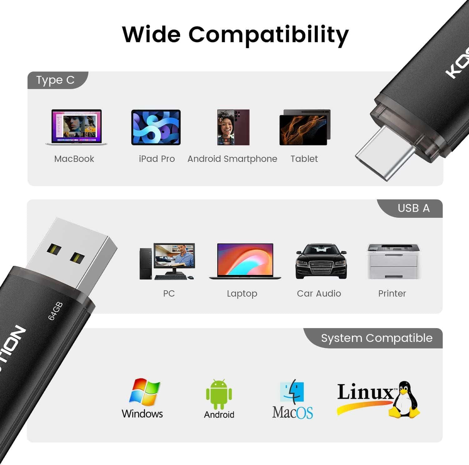 Die besten USB-Sticks 2023: Vielseitigkeit und Speicherplatz im Fokus