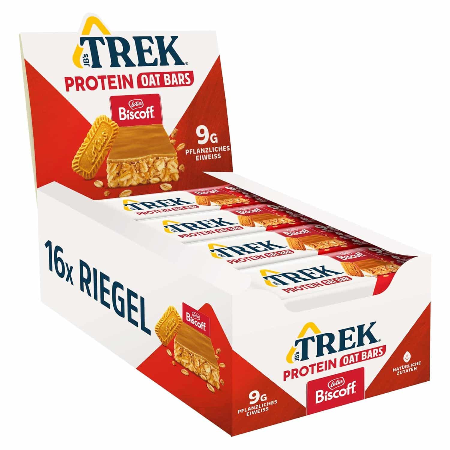 Die besten JB's TREK Protein Riegel und Trek'n Eat Mahlzeiten
