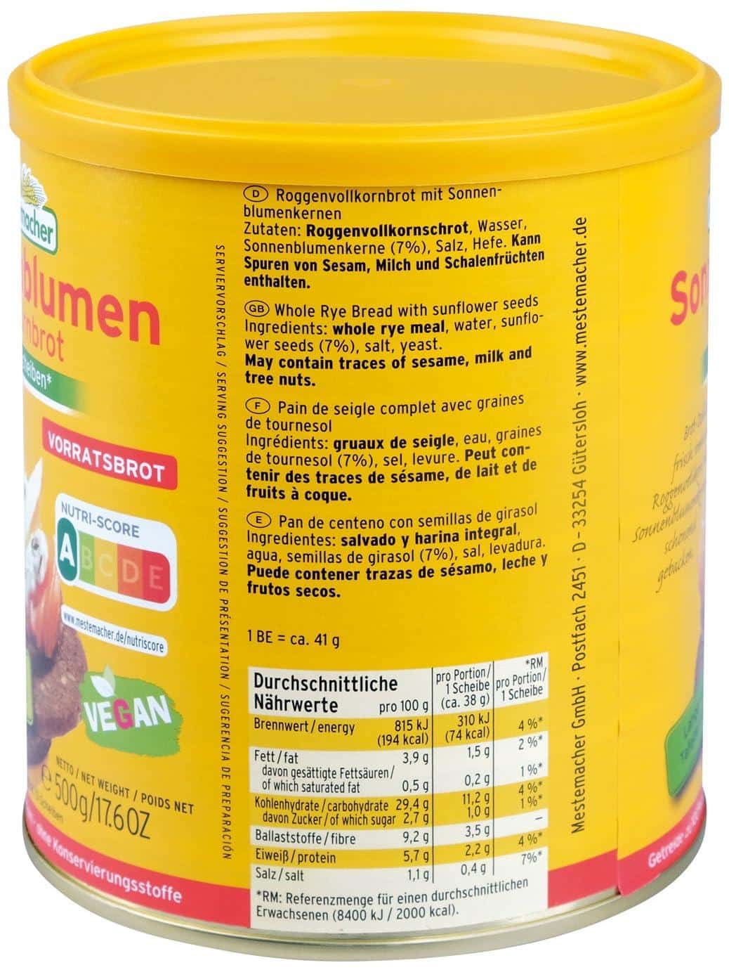 Unsere Top 4 Dosenbrote: Geschmack, Haltbarkeit & Vielfalt