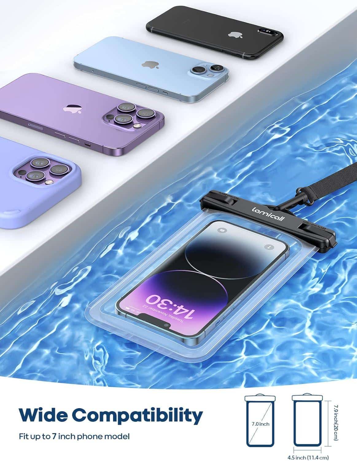 "Top 3 Lamicall Handyhüllen für Wassersport & Outdoor-Aktivitäten" 2 L1500 .jpg6a49
